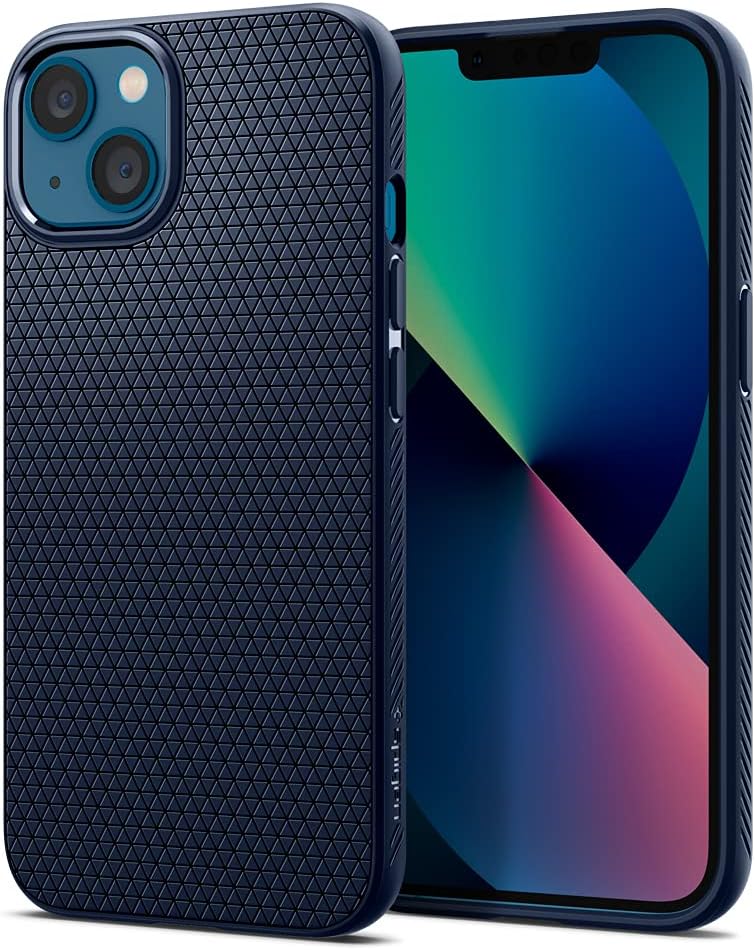 Liquid Air Case Compatible with iPhone 13 - Navy Blue