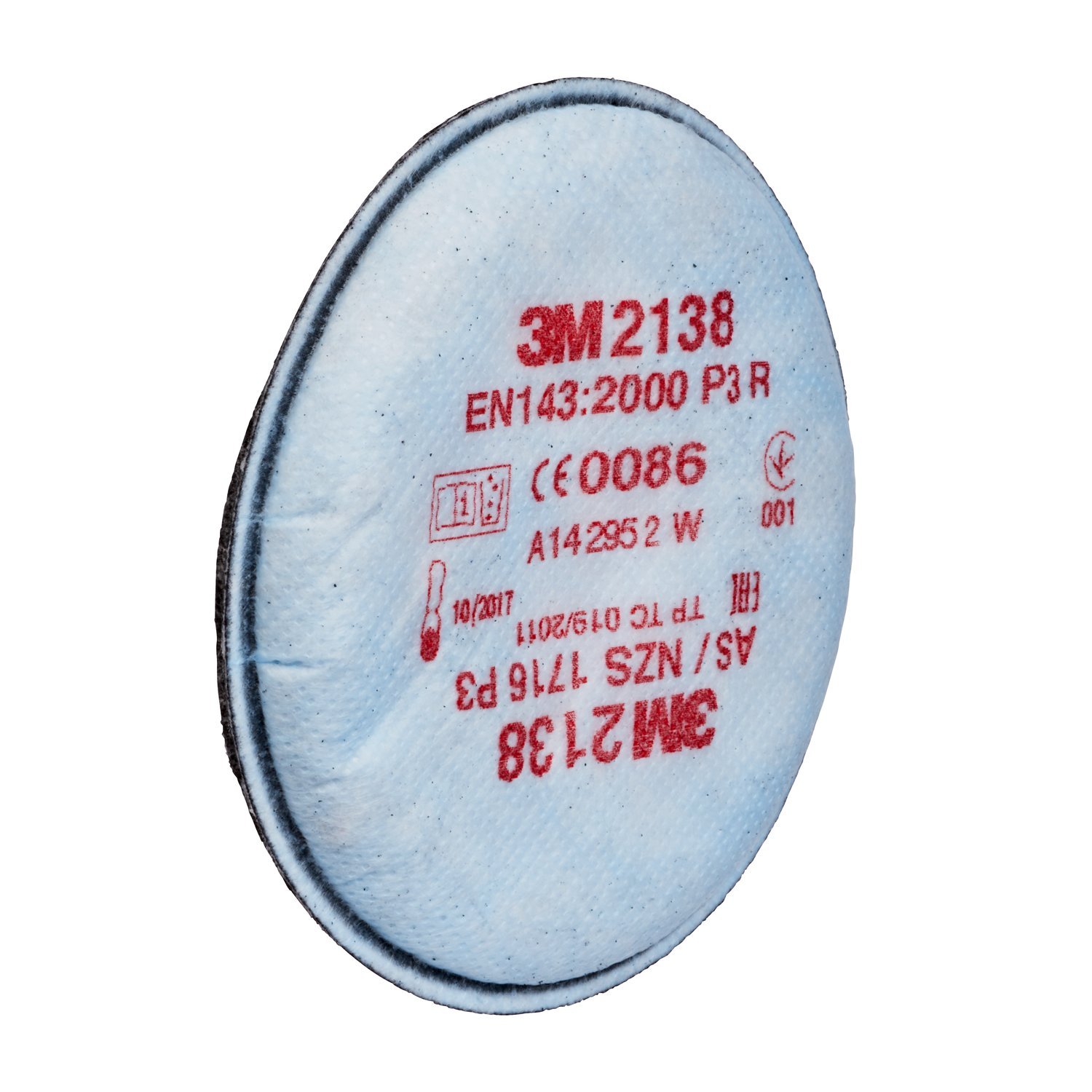 3M 2138 - Filtro P3R, vapores orgánicos y gases ácidos < VLA, ozono (20 unidades)