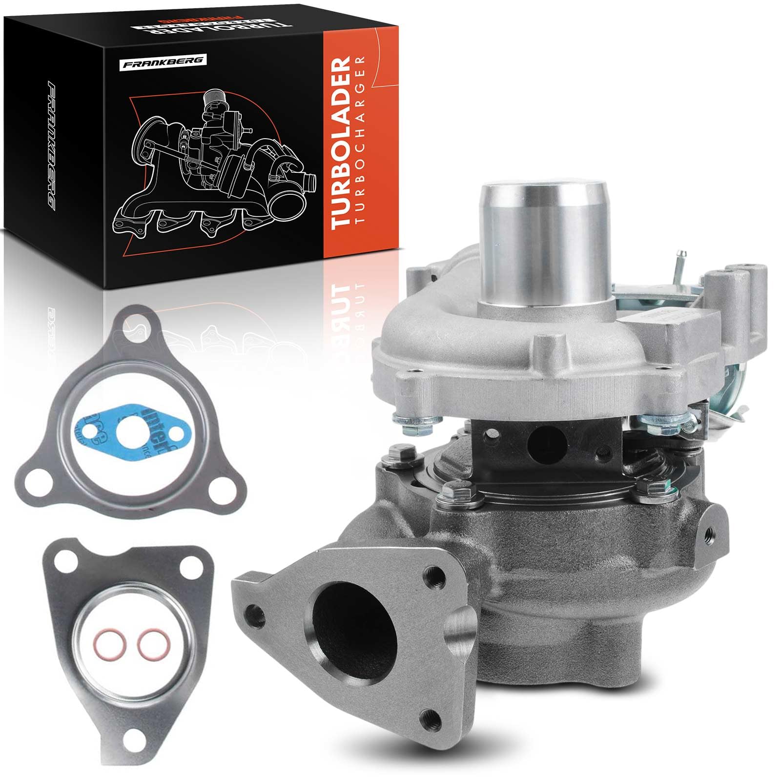 Frankberg Turbocompressore 54389700005 | Compatibile con: Scénic III JZ0/1, X-Trail T32 T32R T32RR, M.e.g.a.n.e III Grandtour KZ0/1