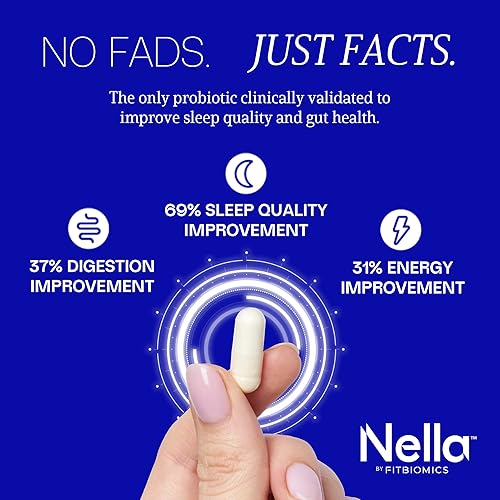 Miniatura 6 de VNella - Suplemento probiótico metabolizador de ácido láctico y probiótico Nella Performance para el equilibrio del microbioma, salud digestiva