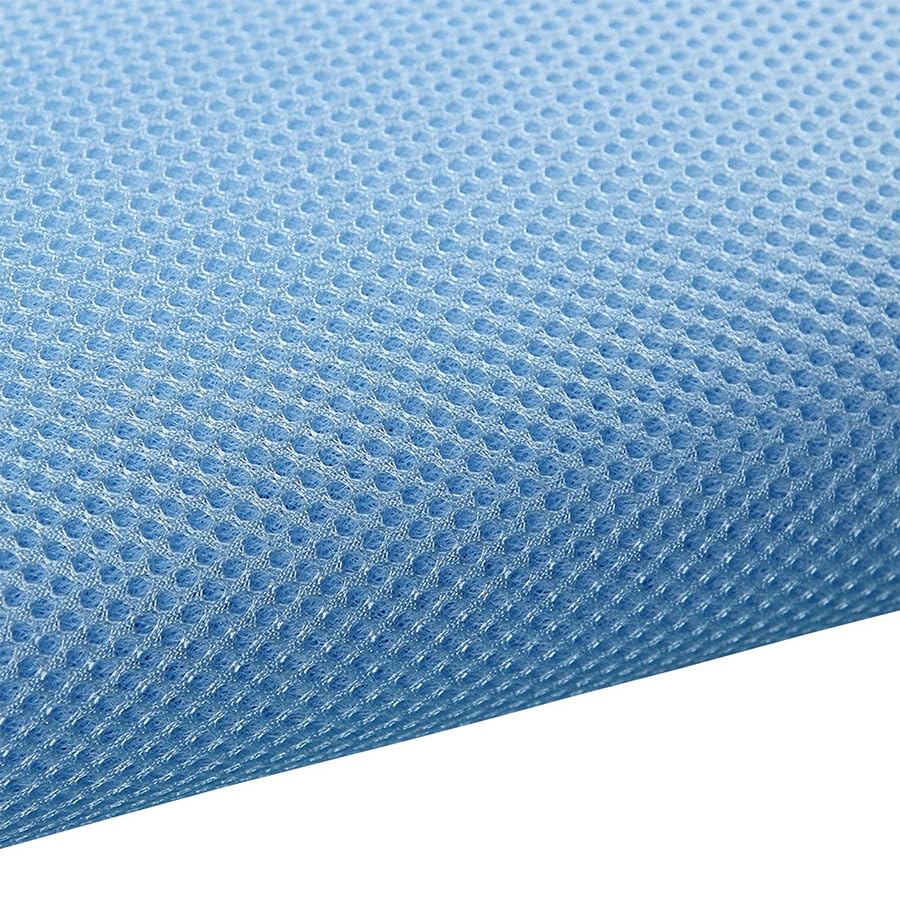 Malla 3D de 1 m x 1,6 m: tela espaciadora transpirable de 3 capas for proyectos de bricolaje, reparación de colchones inflables, rellenos de cojines y materiales for manualidades.(Light Blue)