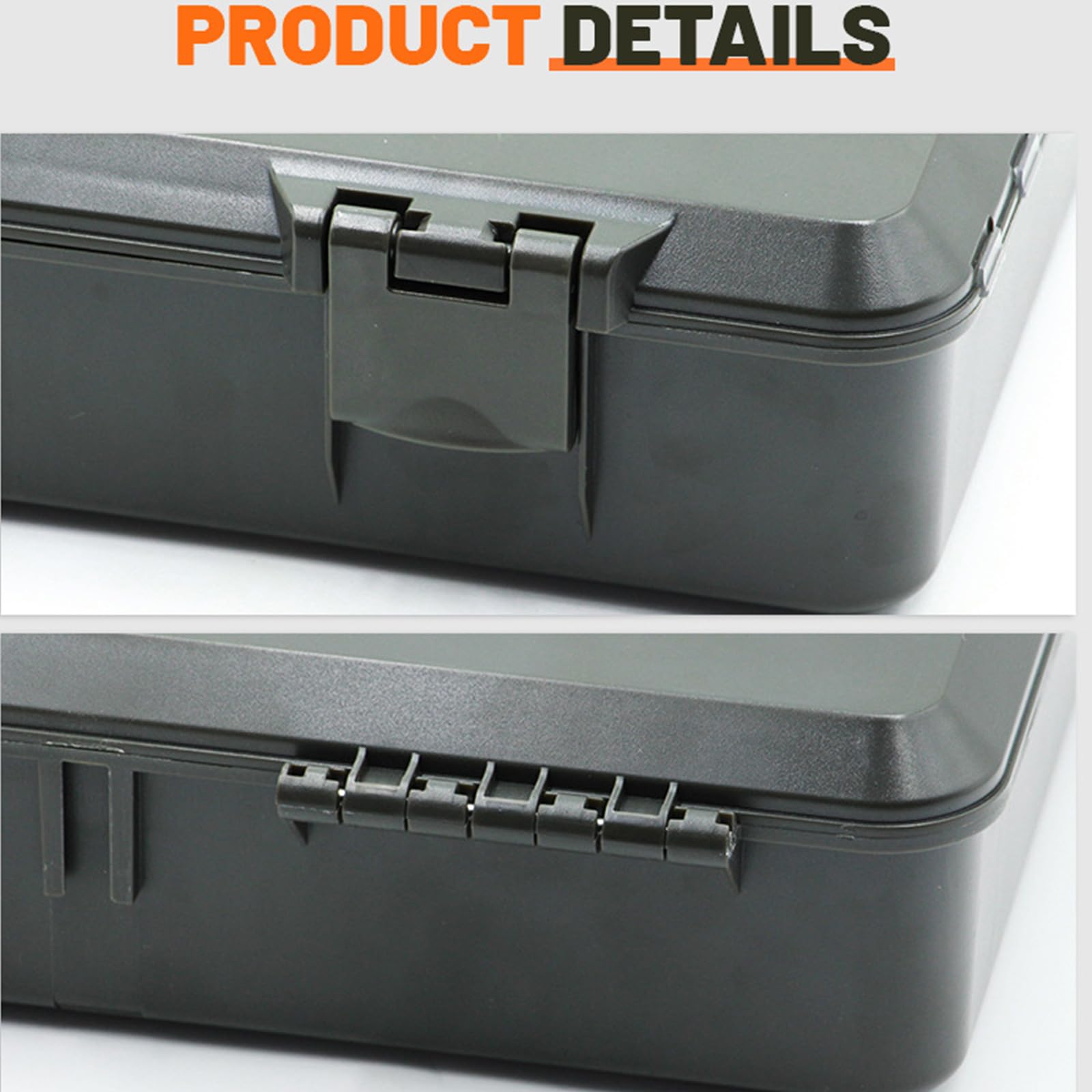 Boîte de rangement pour articles de pêche, plusieurs compartiments, hameçons, boîte de rangement