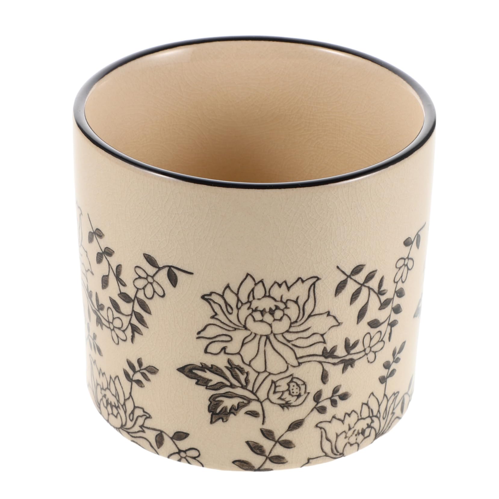 Pots de fleurs d'intérieur VICASKY en céramique rétro pour bureau