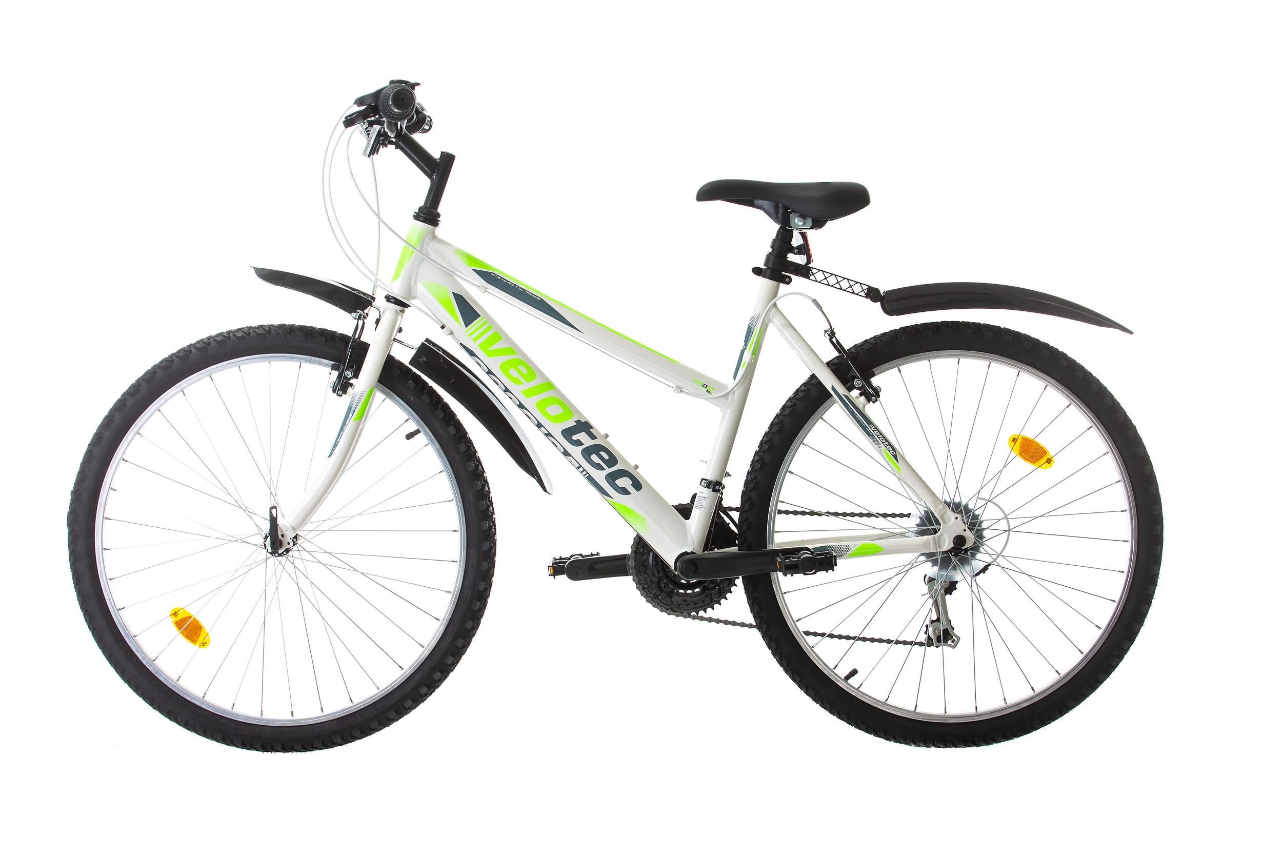 Multibrand Velotec 6th Sense Bicicleta de Montaña de Aluminio 26 Pulgadas, 18 velocidades, V-Brake, para niñas y Mujeres, Adecuada para 150–175 cm