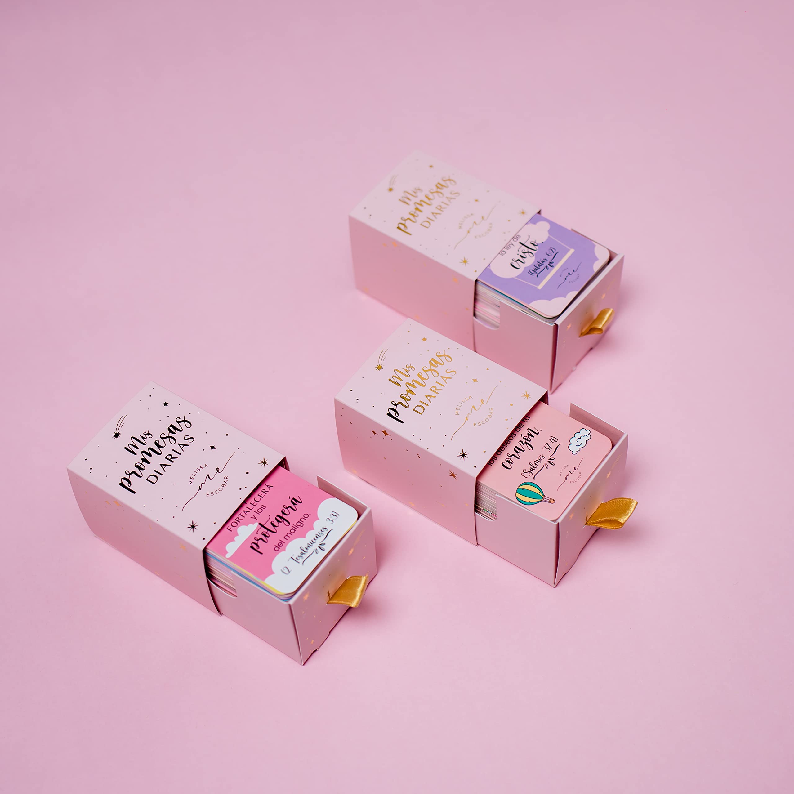 Mis Promesas Diarias- Contiene 100 Tarjetas con Pasajes Bíblicos Para Mejorar la Espiritualidad e Inspiración (en Español)