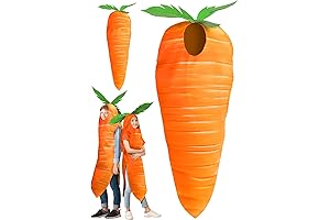 Funtery Kids Easter Carrot Costume