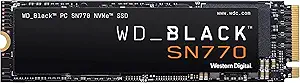 WD_BLACK 2TB SN770 NVMe Internal Gaming SSD Solid State Drive - Gen4 PCIe, M.2 2280, Up to 5,150 MB/s - WDS200T3X0E