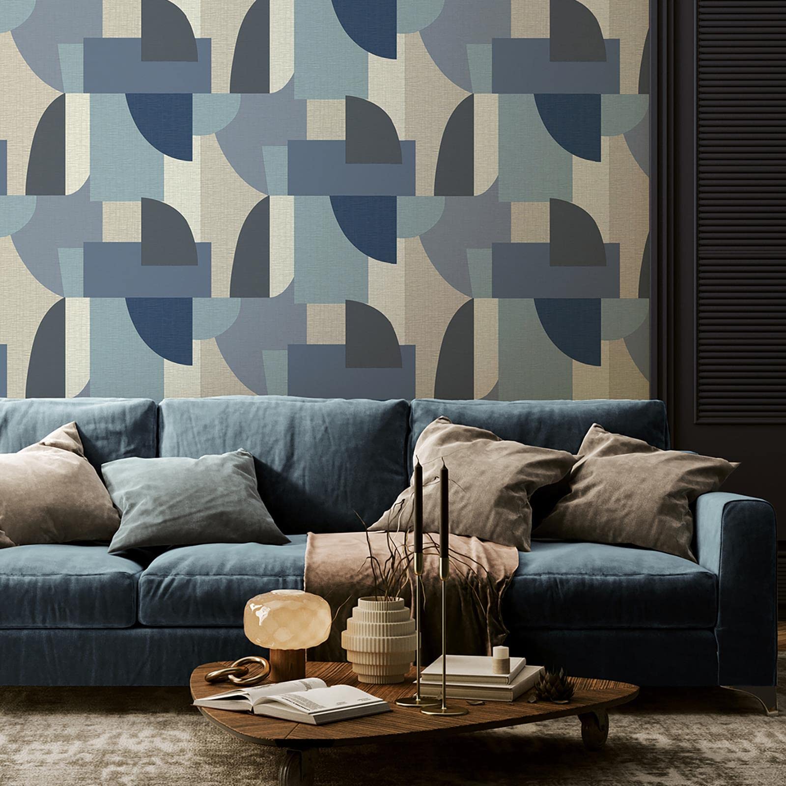 Wallpaper Modern Geometric Patterns