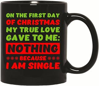 Single Person Gift Ideas for True Love Showing Appreciation 11oz 15oz Black Coffee Mug