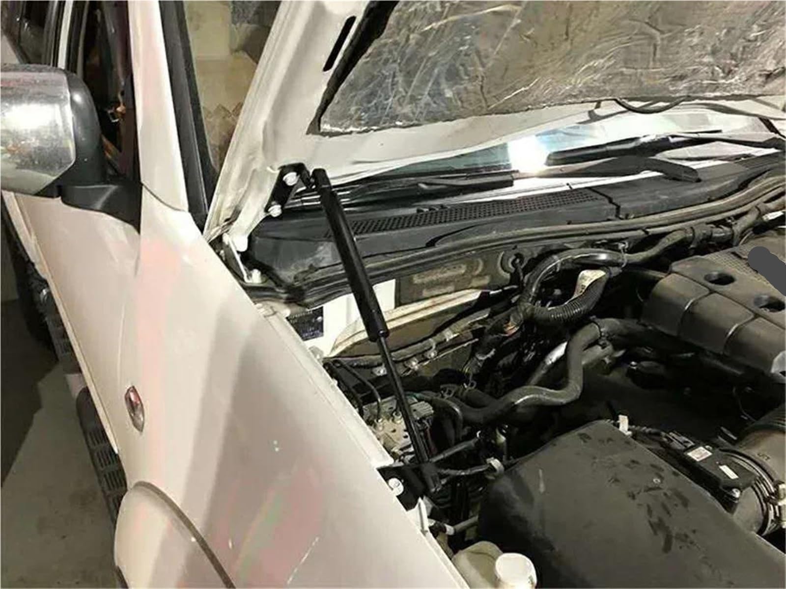 Pistone Molla Gas per Mitsubishi per Triton L200 per Strada Hunter 2005-2014 Auto Anteriore Cappuccio Cofano Ammortizzatore A Gas A Molla Barra Supporto Sollevamento