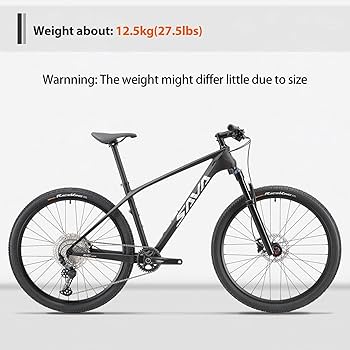 Amazon | SAVADECKカーボンファイバーマウンテンバイク、DECK6.1