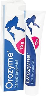 Emmi-pet 1x Orozyme Zahnpflege-Gel für Hunde & Katzen mit Selbstreinigungsfunktion I Zahnpasta für effektive Maulhygiene I Hundezahnpasta gegen Zahnstein, Mundgeruch & für die optimale Balance product image