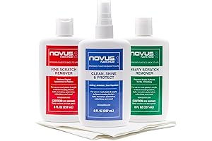 NOVUS Plexiglass Scratch Remover Kit: Restore Clarity and Shine