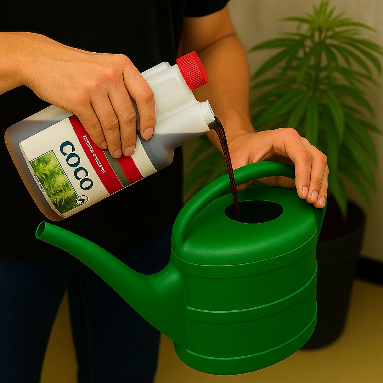 Weedness Canna Coco A&B 5 Liter - Hydrokultur Dünger Kokos Substrat Coco Grow Anbau Indoor Bewässerung