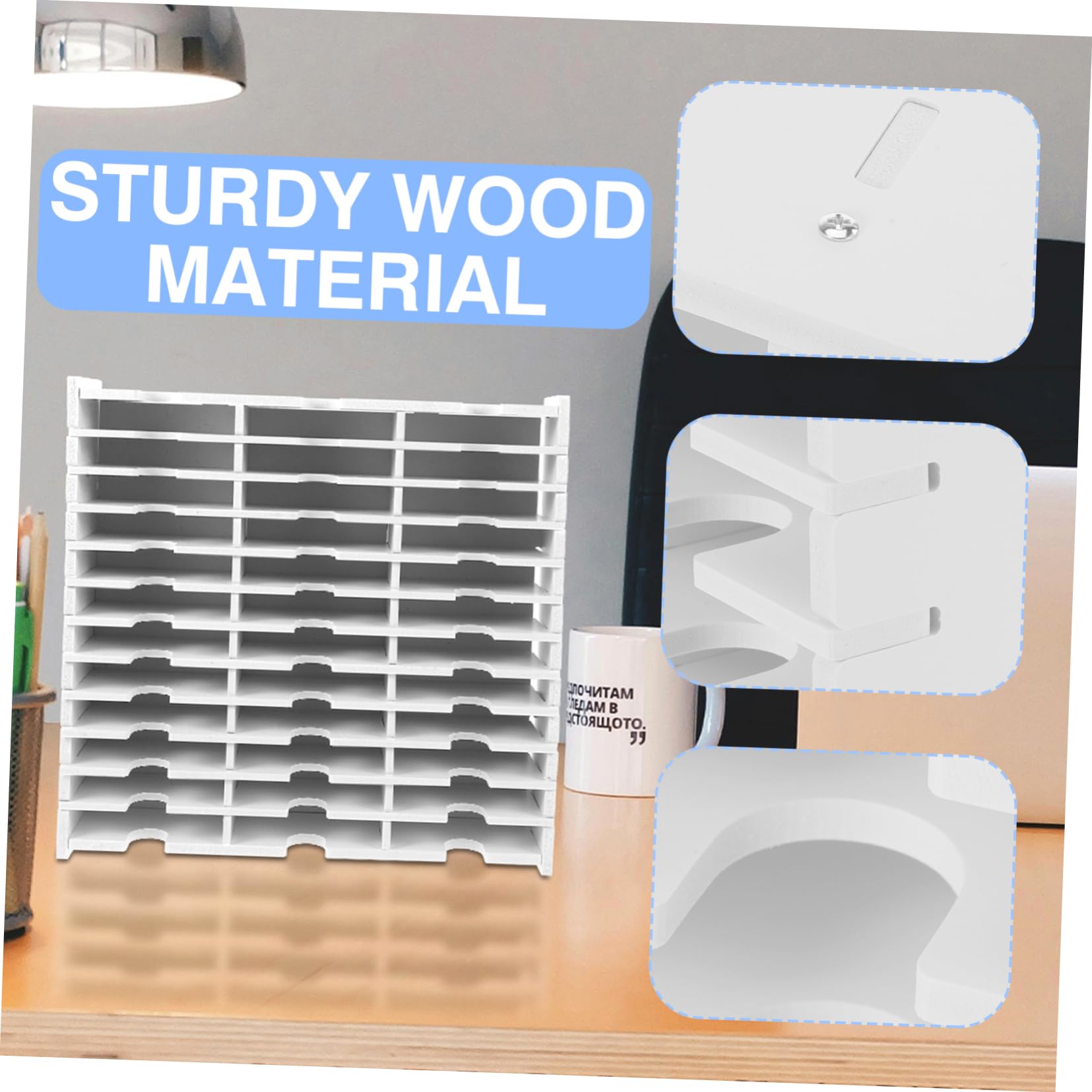 Scatola Porta Dischi Dvd e CD in Pvc Bianco Protezione Efficiente da Urti e Compressioni, come Regalo e Custodia Organizzatrice Portatile