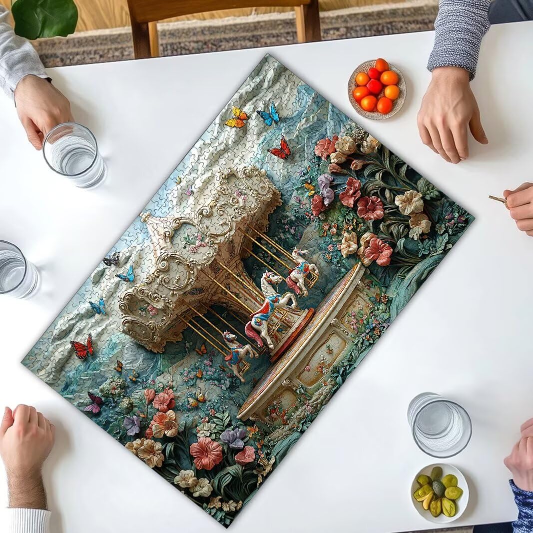 Puzzle Infancia, Puzzle 2000 Piezas, Rompecabezas para Regalo Mujer -8250