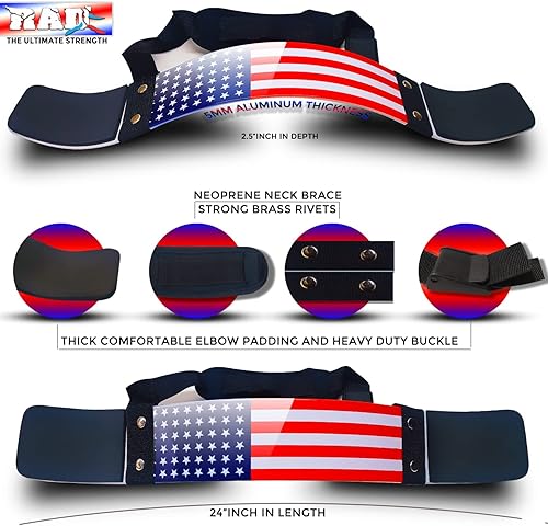 Miniatura 3 de RAD Pistola de brazo para bíceps y tríceps, máquinas de brazo de entrenamiento de fuerza ideal para lanzador de bíceps, aislador de soporte de rizo