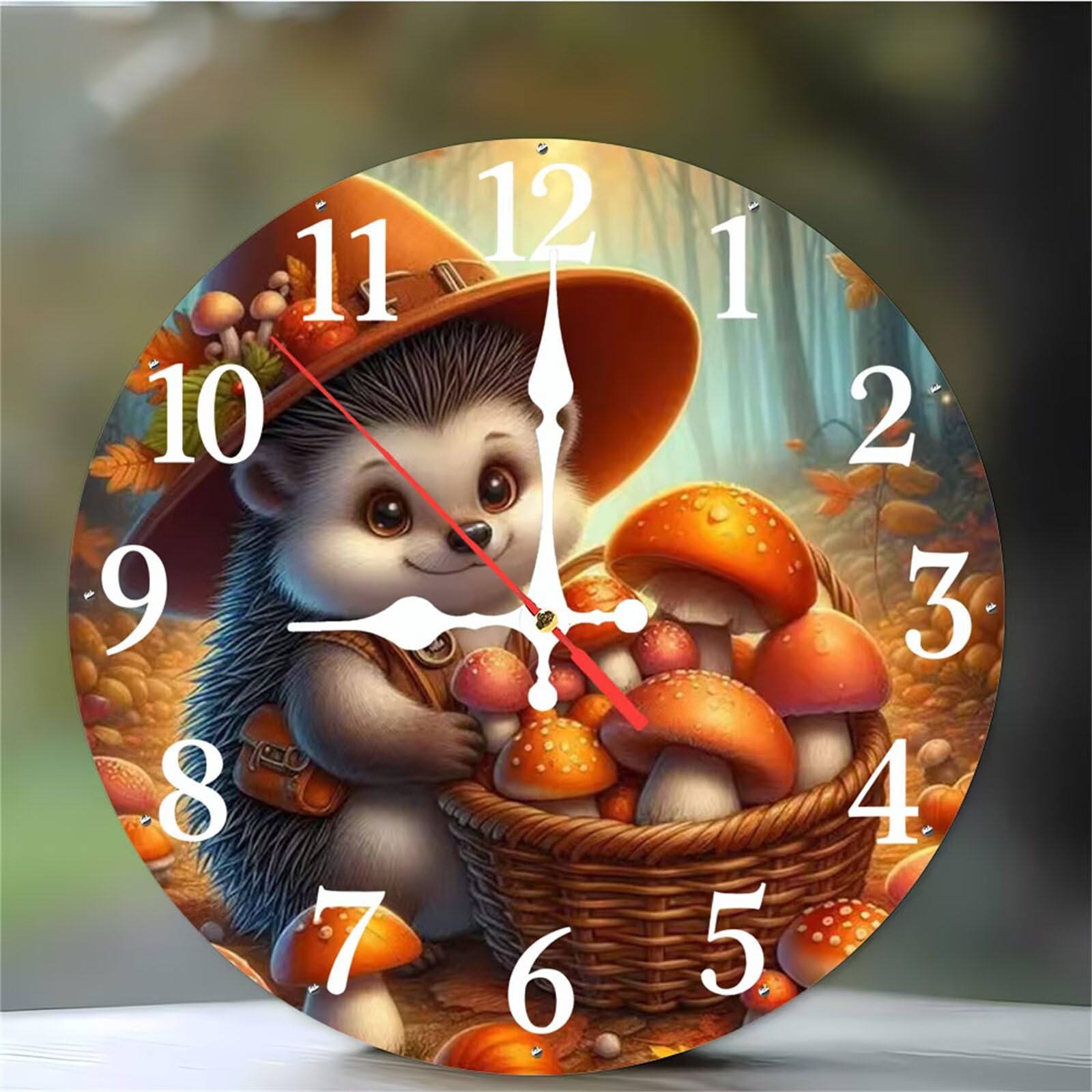 Horloge murale silencieuse pour stopper le bruit nocturne et décorer une chambre d'enfant
