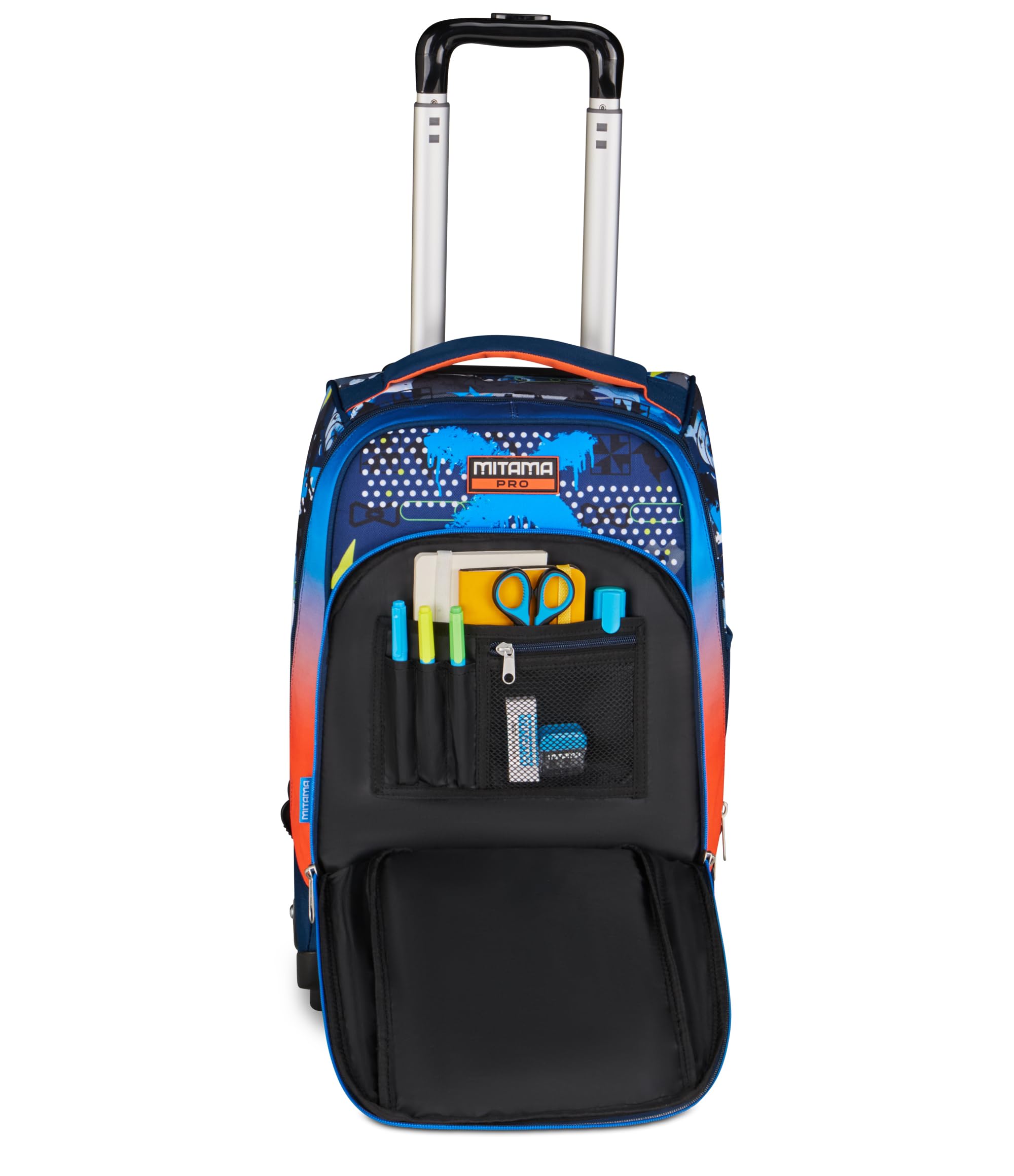 Mitama Trolley DR Scuola URBANLOOP, 34 Lt, Blu, Uso zaino, Tasca con organizer, Bambino, Scuola elementare e media, Viaggi e tempo libero