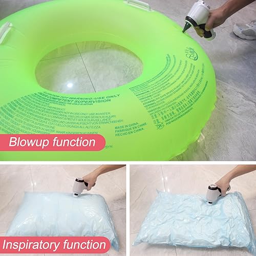 Miniatura 6 de YUNYILAN Aspiradora de mano inalámbrica, aspiradora de automóvil recargable de alta potencia, mini aspiradora portátil con múltiples boquillas para