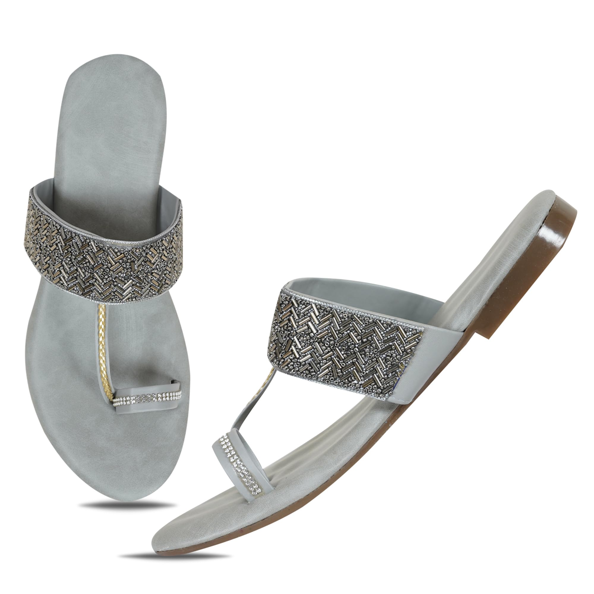 Women's Slippers Daily Use Comfortable Ethnic Girls Fashion Chappals | Sandals-image-31