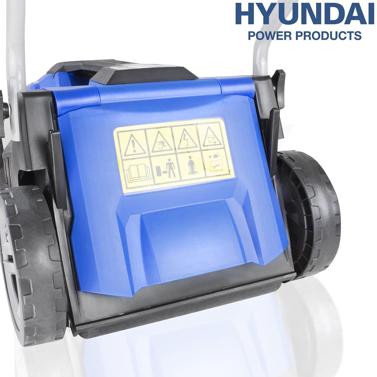 Hyundai Electric Lawn Mower 33cm, Corded 1200w/230v Roller Mulching