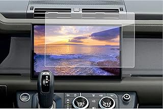 2023 2024 Defender 11.4 Inch Screen Protector Fit for Land Rover 2023 2024 Defender 90 110 11.4 Inch Touch Screen Protective Film for 2023 2024 Defender 11.4 inch Tempered Glass Navigation Display Screen Cover for 2023 2024 Defender HD Clear 9 Hardness