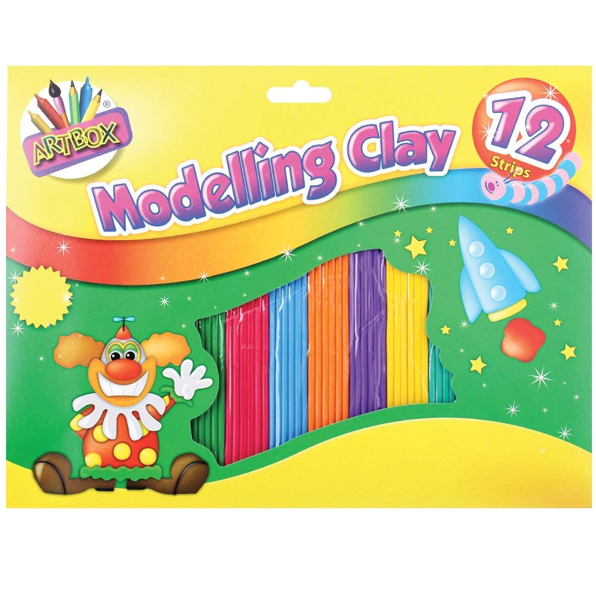 ARTBOX 2x Medium Modelling Clay (Strip of 12)