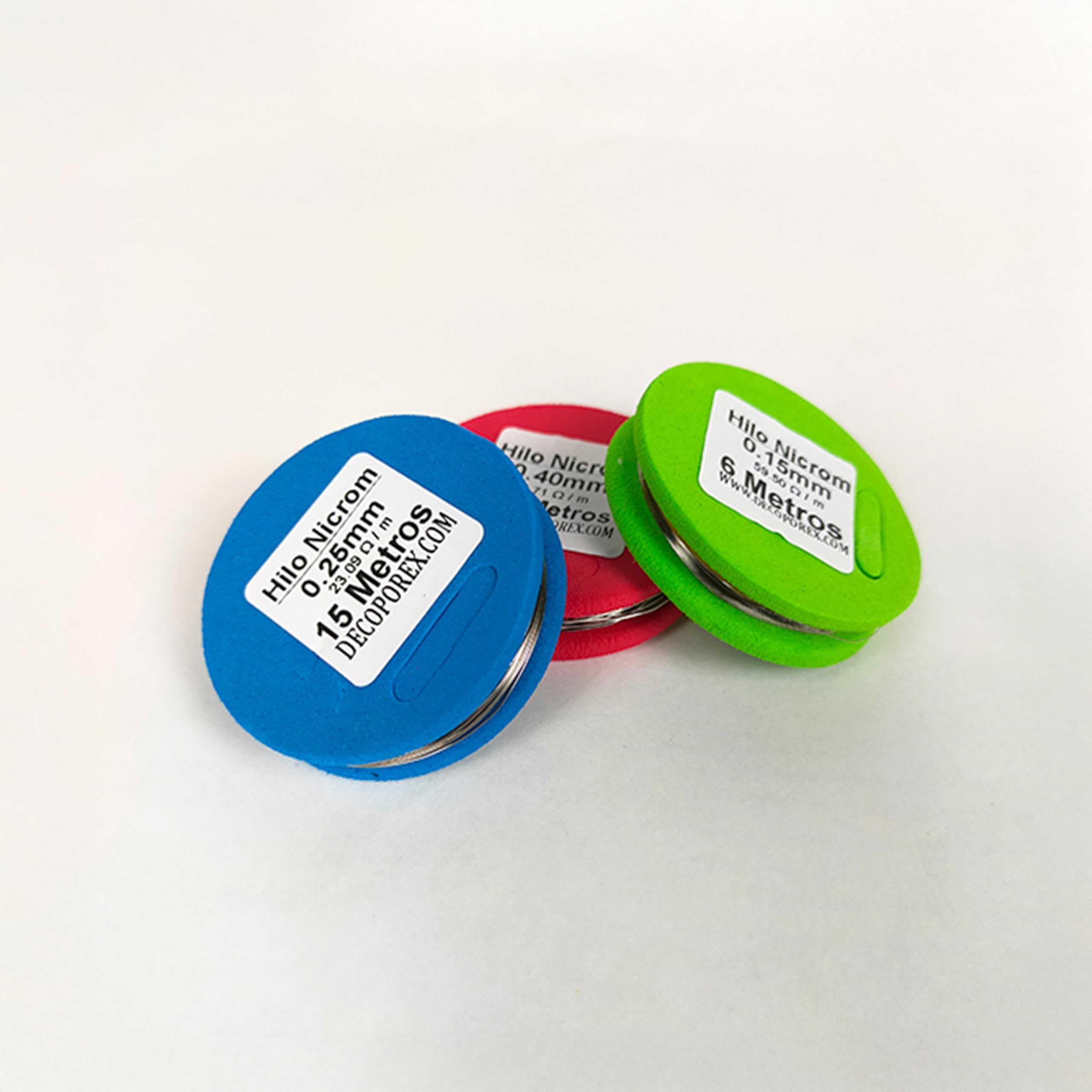 Bobina hilo de resistencia Nicrom 0,40 mm 6 metros
