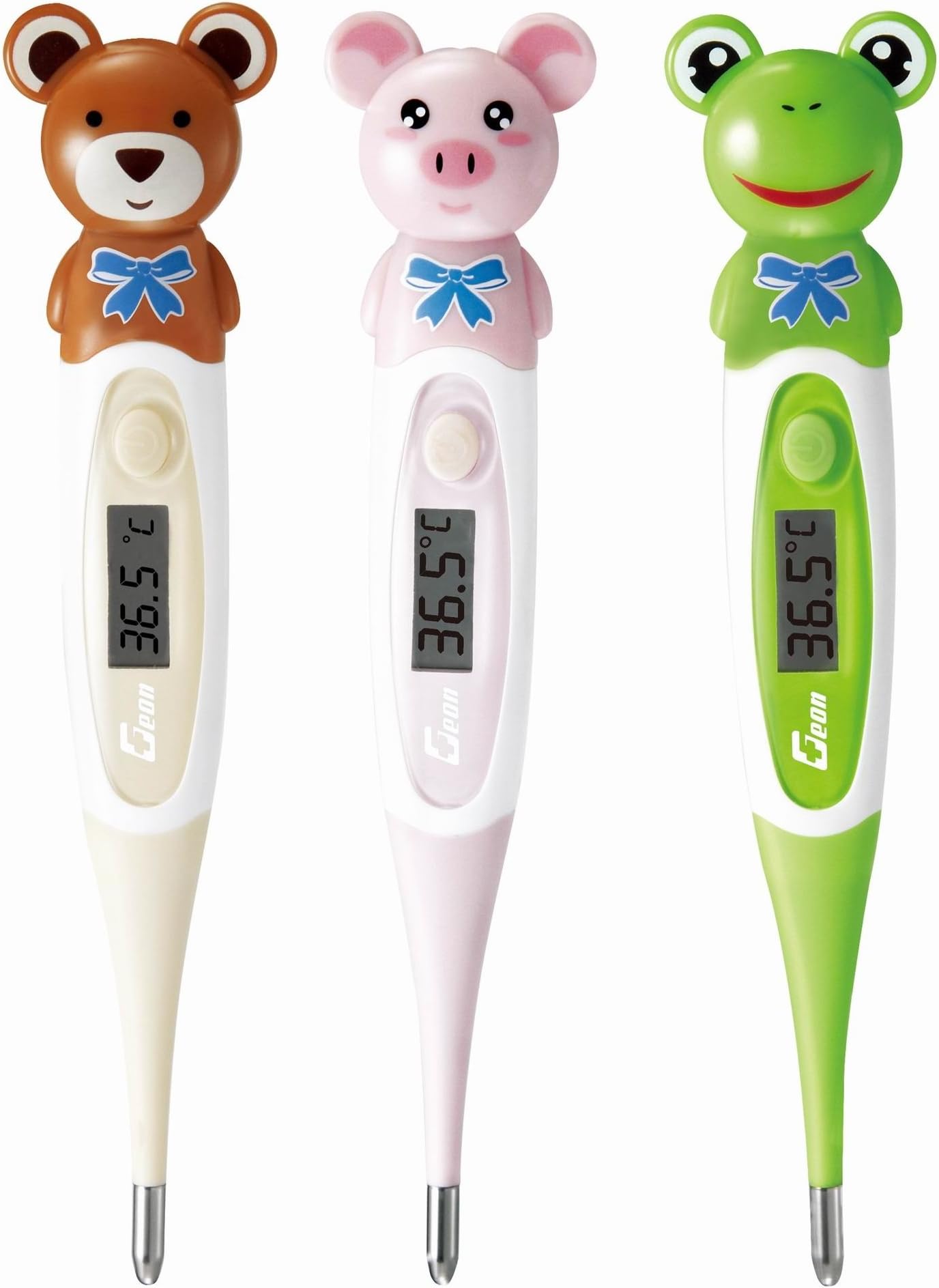 Brown Bear Baby Fever Thermometer Flexible Digital Ultrafast 10 Second Response Ideal for Children and Babies