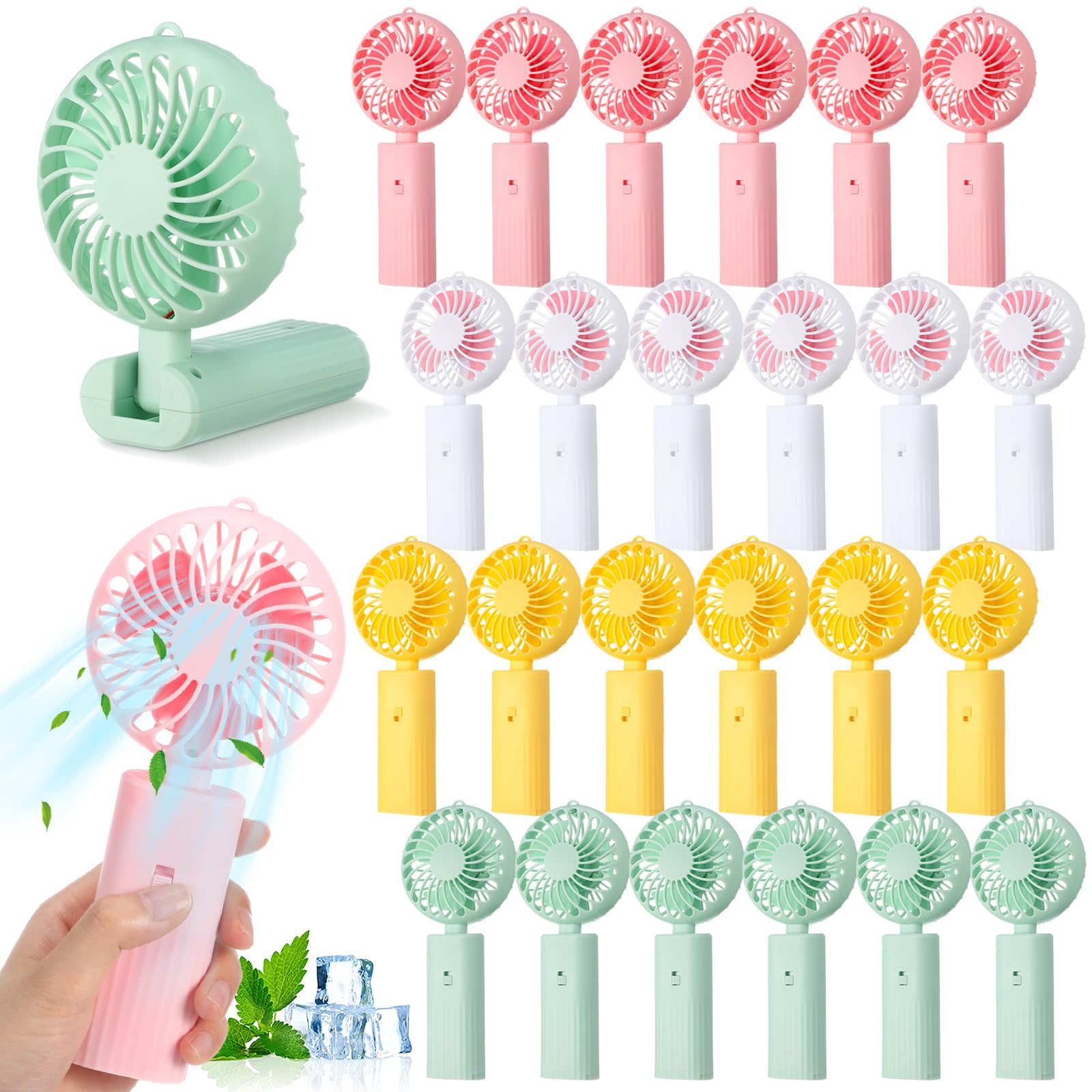 Ventilateur de bureau pliable Tujoe pour vos randonnées et vacances