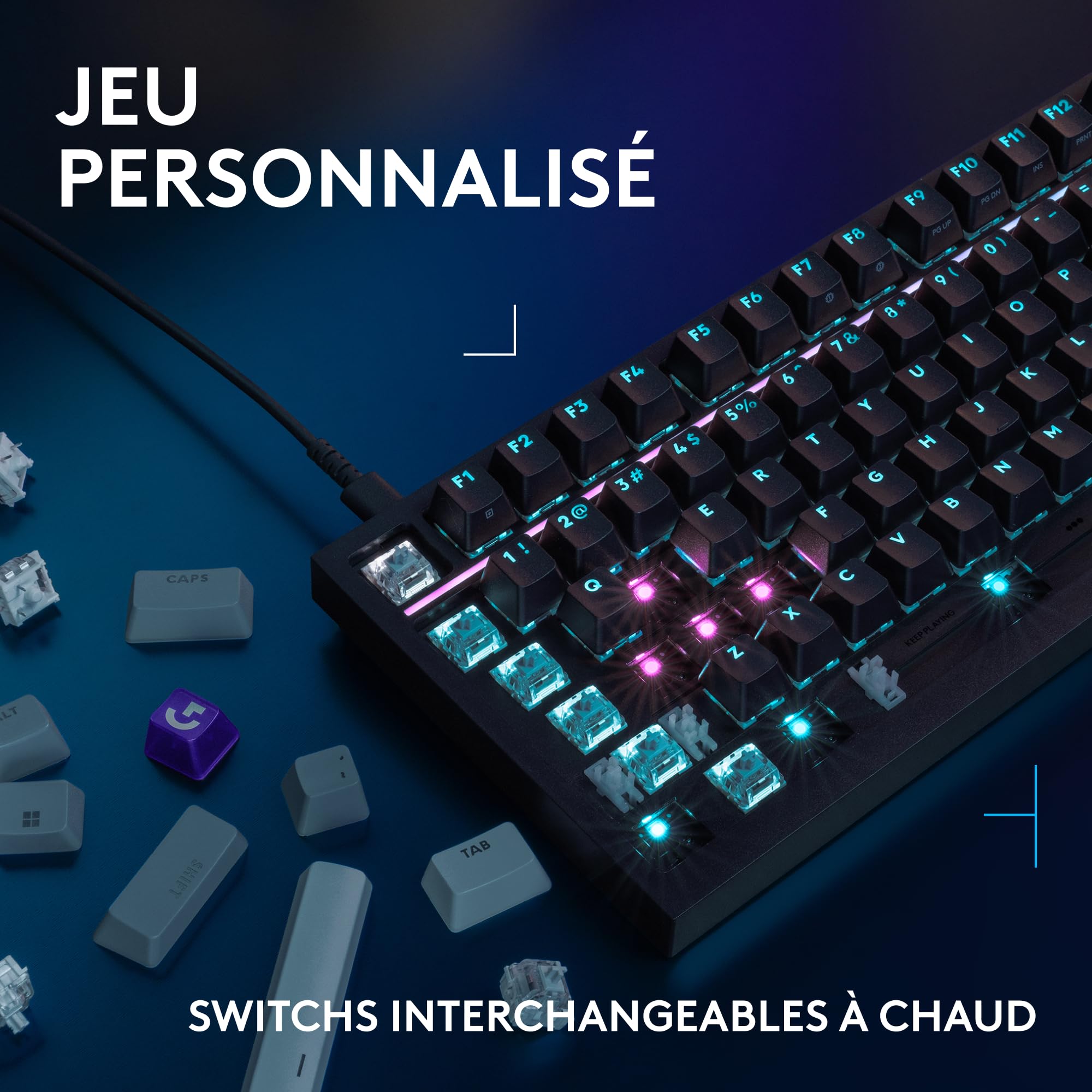 Logitech G G316 X 98, Clavier Gaming