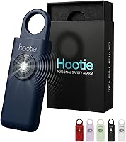 Vista 9 de Alarma de seguridad personal Hootie, alarmas personales para mujeres, hombres y niños Alarma personal - Llavero con alarma, alarma de autodefensa