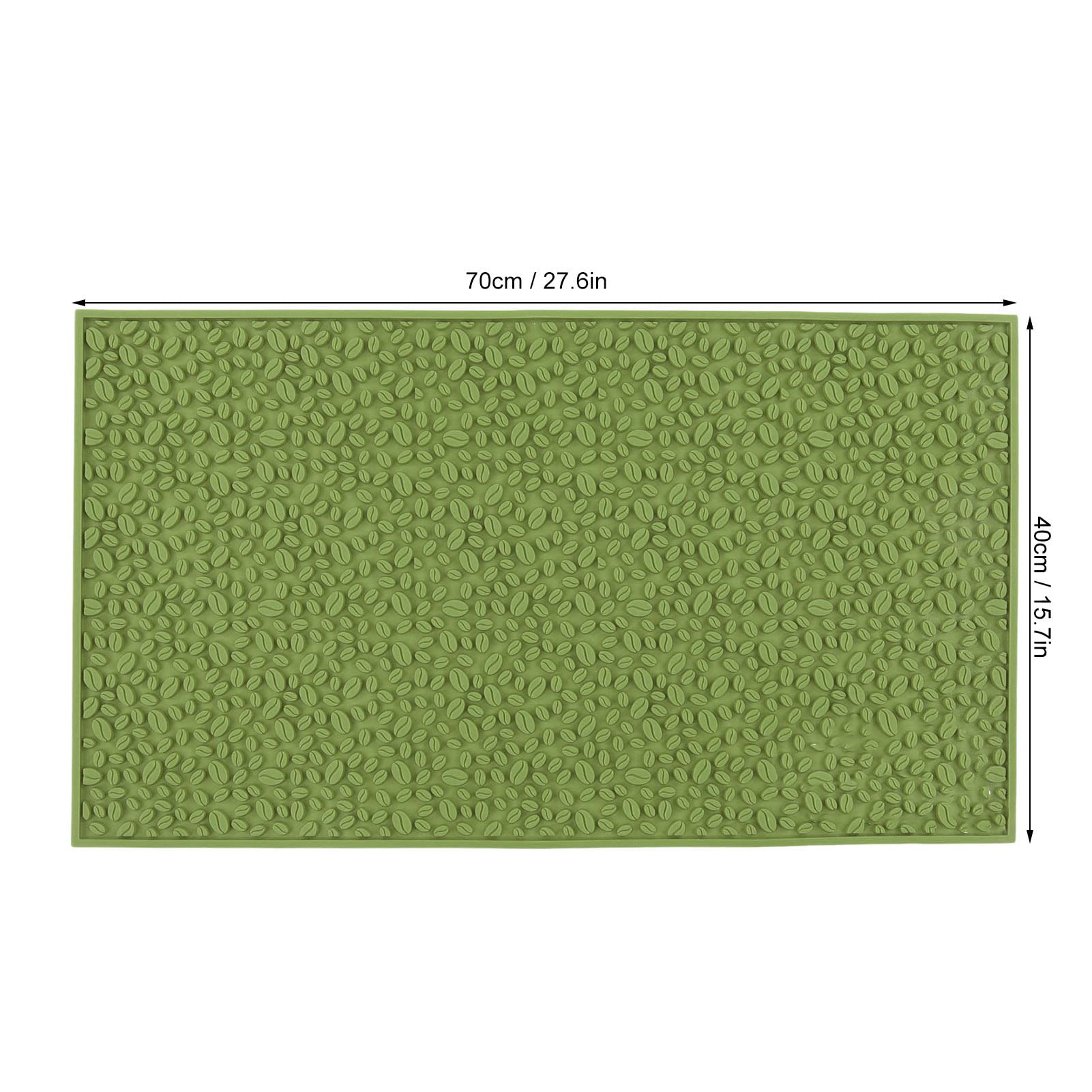 Tapis de Bar Vomeko, Tapis de comptoir pour café à Domicile, Tapis de Service en PVC antidérapant, isolé, Lavable au Lave-Vaisselle, résistant à la Chaleur et inodore pour café à (;)