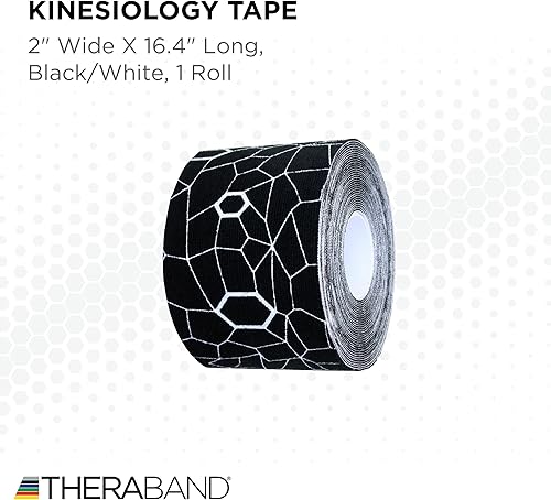 Miniatura 9 de THERABAND Kinesiology Tape with XactStretch Indicator for Perfect Stretch and Application Every Time Best in Class Adhesion Water Resistant