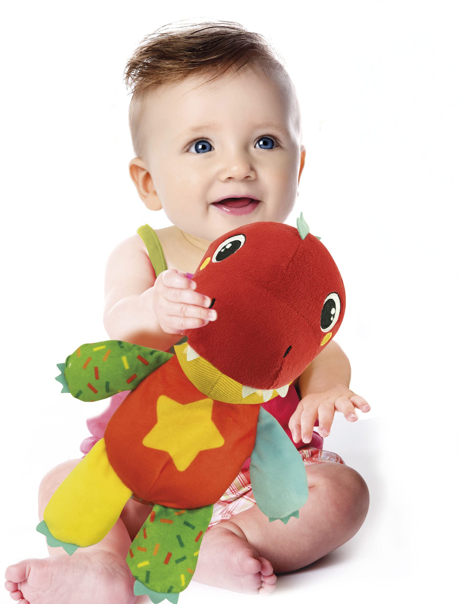 Clementoni Baby Laila Il Mio Unicorno, Peluche Interactivo Y Educativo, Niños A Partir De 6 Meses, Estimula El Desarrollo Multisensorial Y