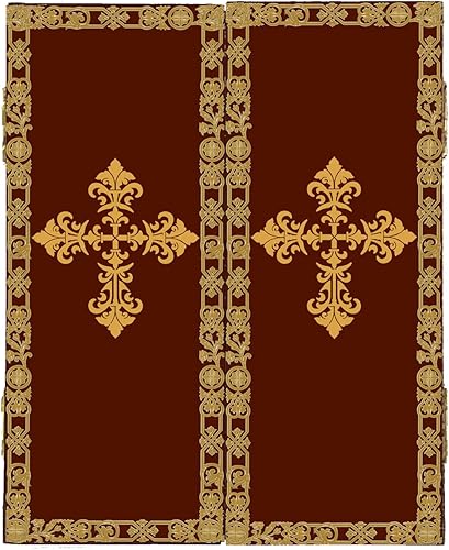 Miniatura 2 de Tríptico de icono del Sagrado Corazón de María, icono de lámina dorada con arcángeles, San Miguel y San Gabriel, regalo religioso de 5 116 pulgadas