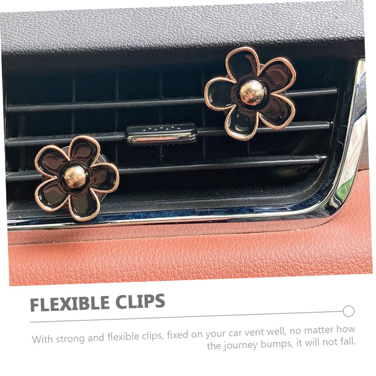 Vaguelly 30stücke Blumen Auto Ventilationsclip Teiliges Farbenfrohe Auto-innenraumdekoration Und Komfortabler Luftauslass-clip Für Aromatische Erfrischung Und Stilvolle Gestaltung