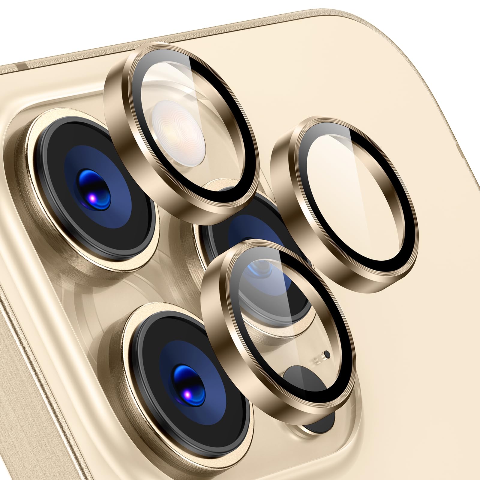 Photo 1 of Tensea Camera Lens Protector for iPhone 16 Pro Max/16 Pro/15 Pro Max/15 Pro