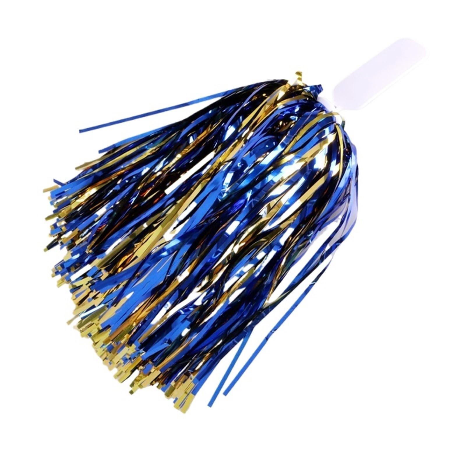 Aiqijohi Color9 Cheerleader Pom Poms Sparkly Cheer Balls With Handles For Cheerleading, Hand Dance