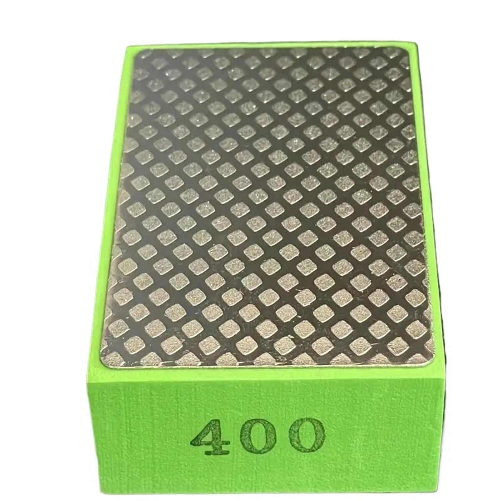 Diamond Hand Polishing Pads Tile Glass Abrasive Grinding Block Pad Stone Marble Sanding Disc Polisher Tools(400grits)