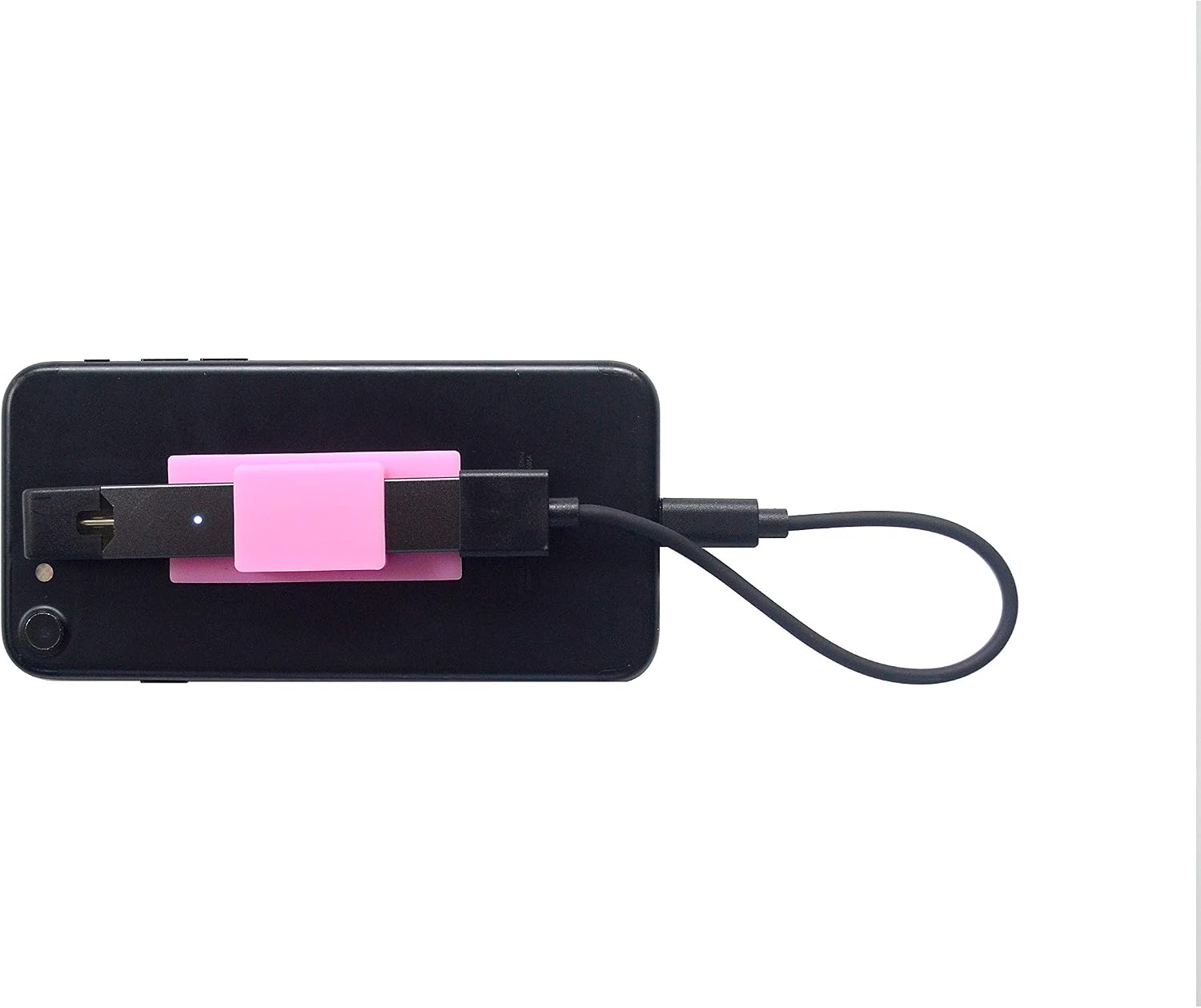 Phone Charger and Silicone Sleeve (Charge Your Device with Your Phone or Tablet) (Pink, Android Type- C)