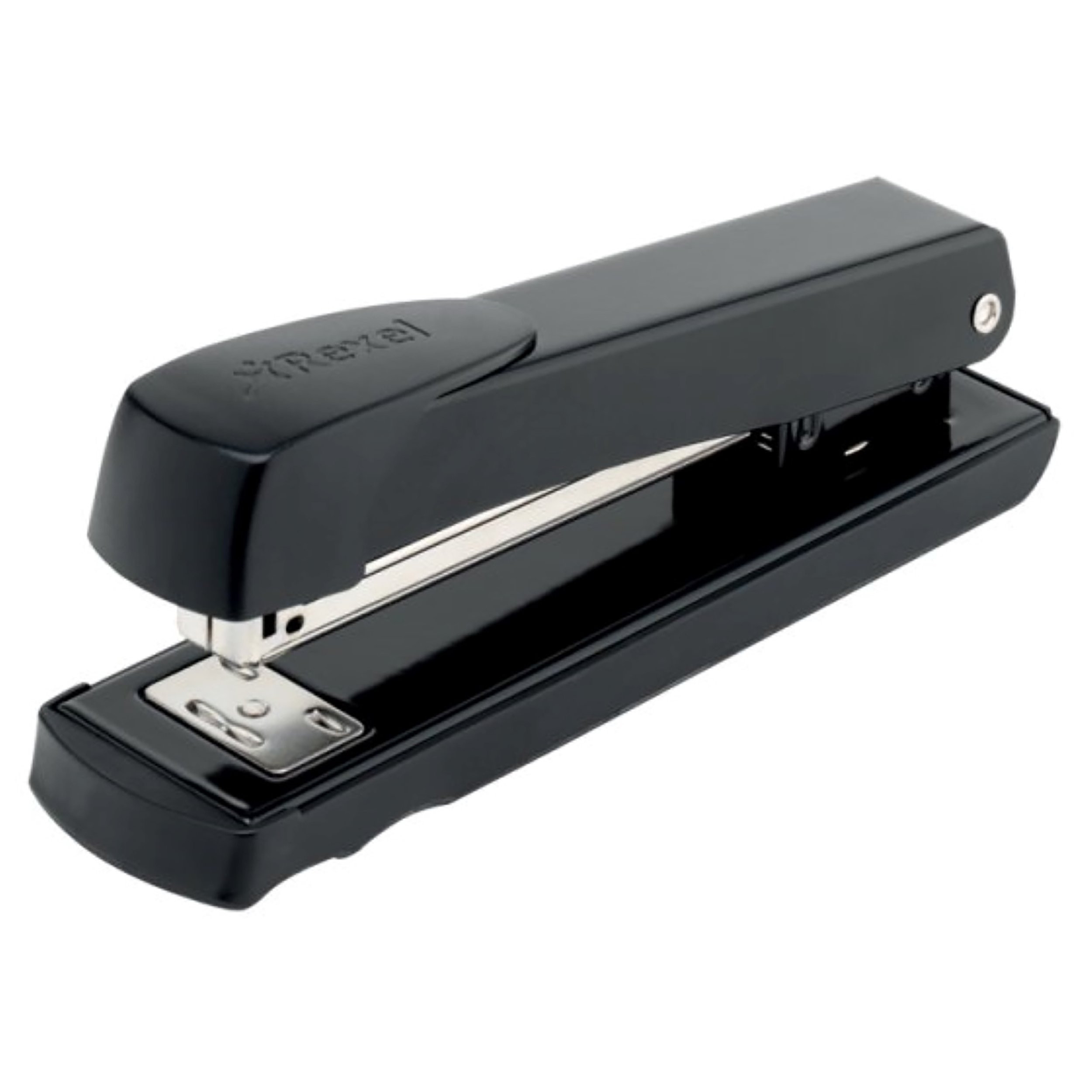 Aquarius Full Strip Stapler, 25 Sheet Capacity, Uses 24/6/ and 26/6 Staples, Metal Body, Plastic Casing, Black, 2100016