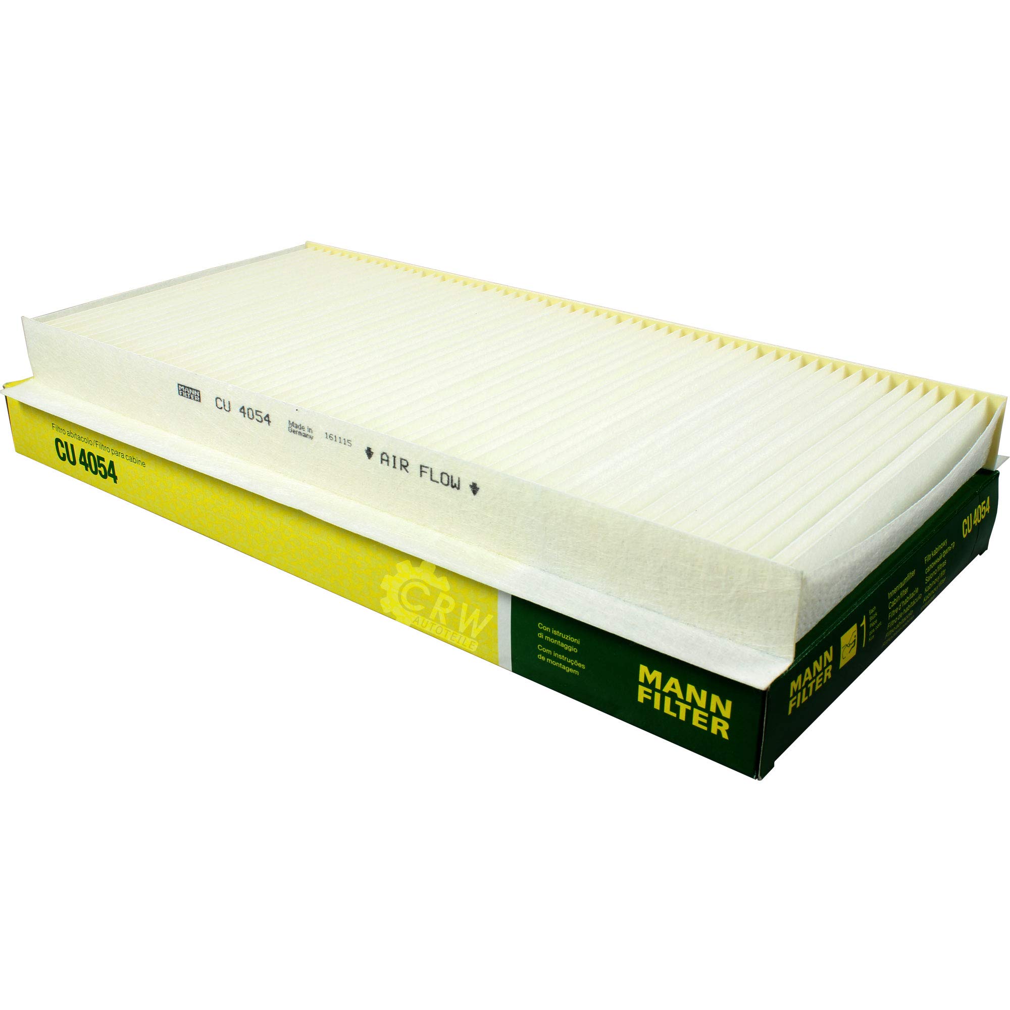 Paquete de inspección Kit de mantenimiento de filtros con filtro de aceite HU 615/3 x, filtro de aire C 40 163, filtro de combustible WK 820/1, filtro de habitáculo CU 4054, tornillo de