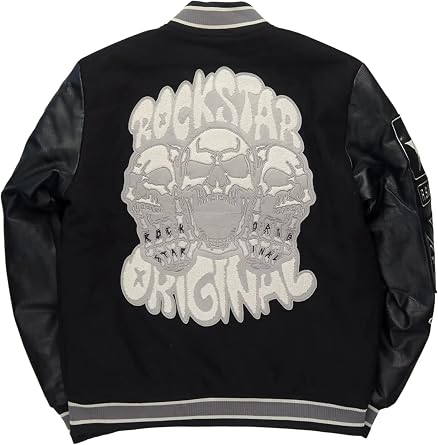 ROCKSTAR ORIGINAL Men's Vidar Varsity Jacket