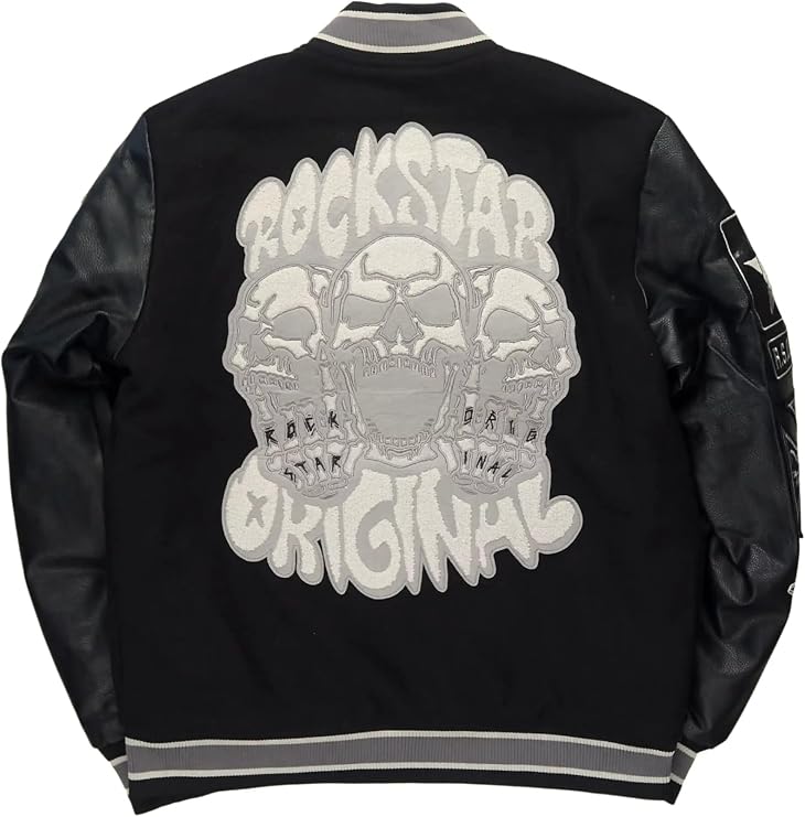 ROCKSTAR ORIGINAL Men's Vidar Varsity Jacket