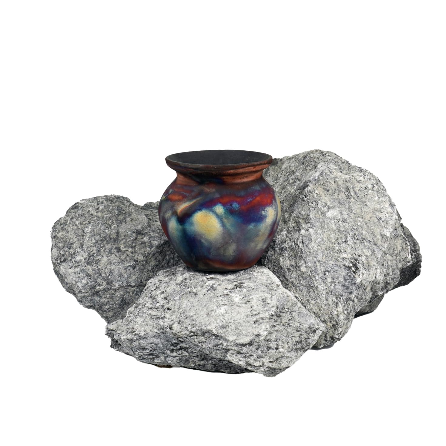 Vase en céramique Raku RAAQUU Hofu : cadeau idéal pour maman et demoiselle d'honneur