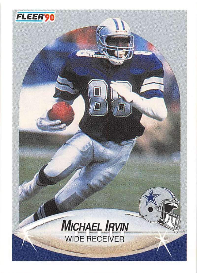 Amazon.com: 1990 Fleer Football #389 Michael Irvin Dallas