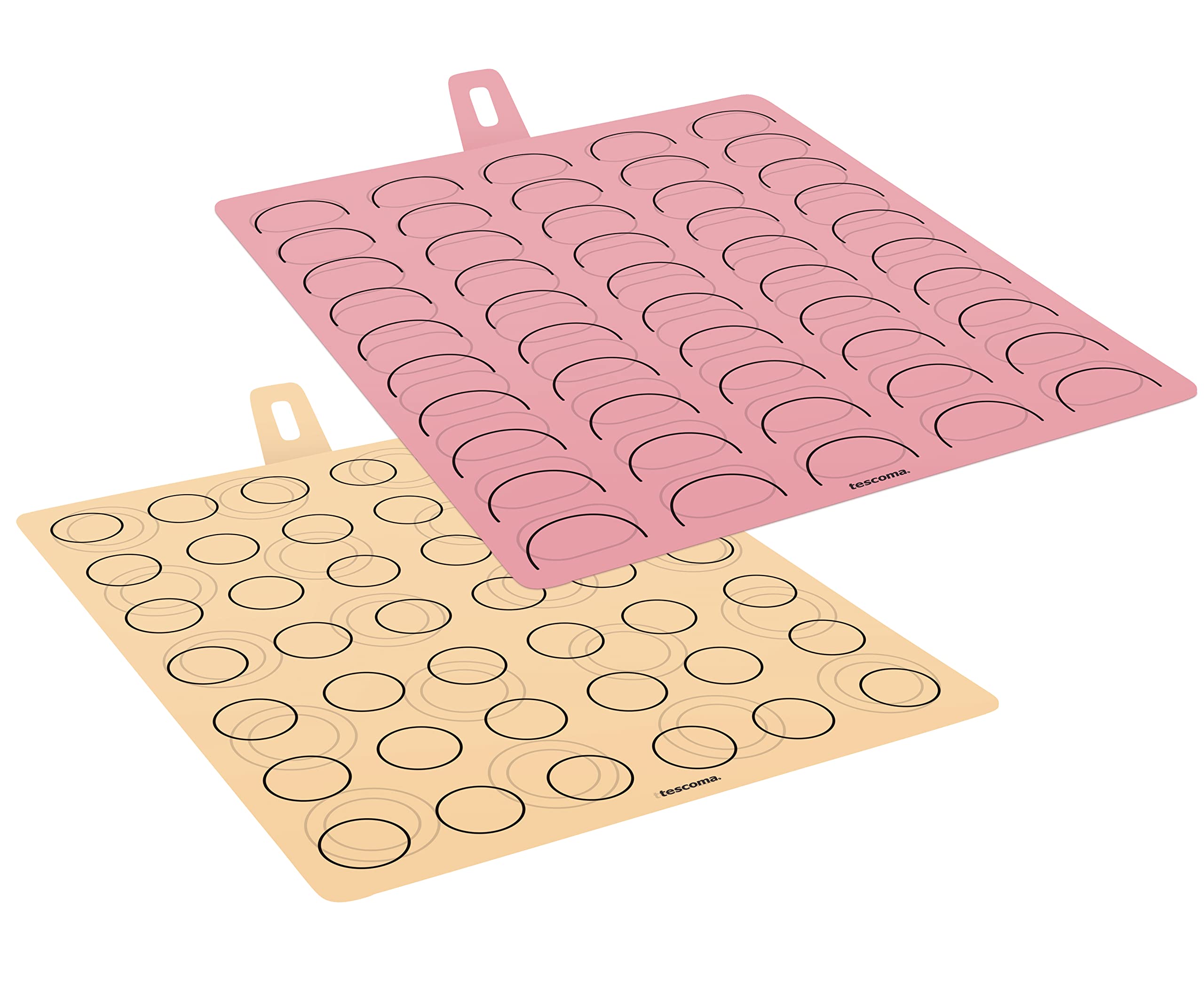 Tescoma 630136 Cookie Shapes, Set of 2 Double Face Stencils with 4 Different Shapes, Delícia Line