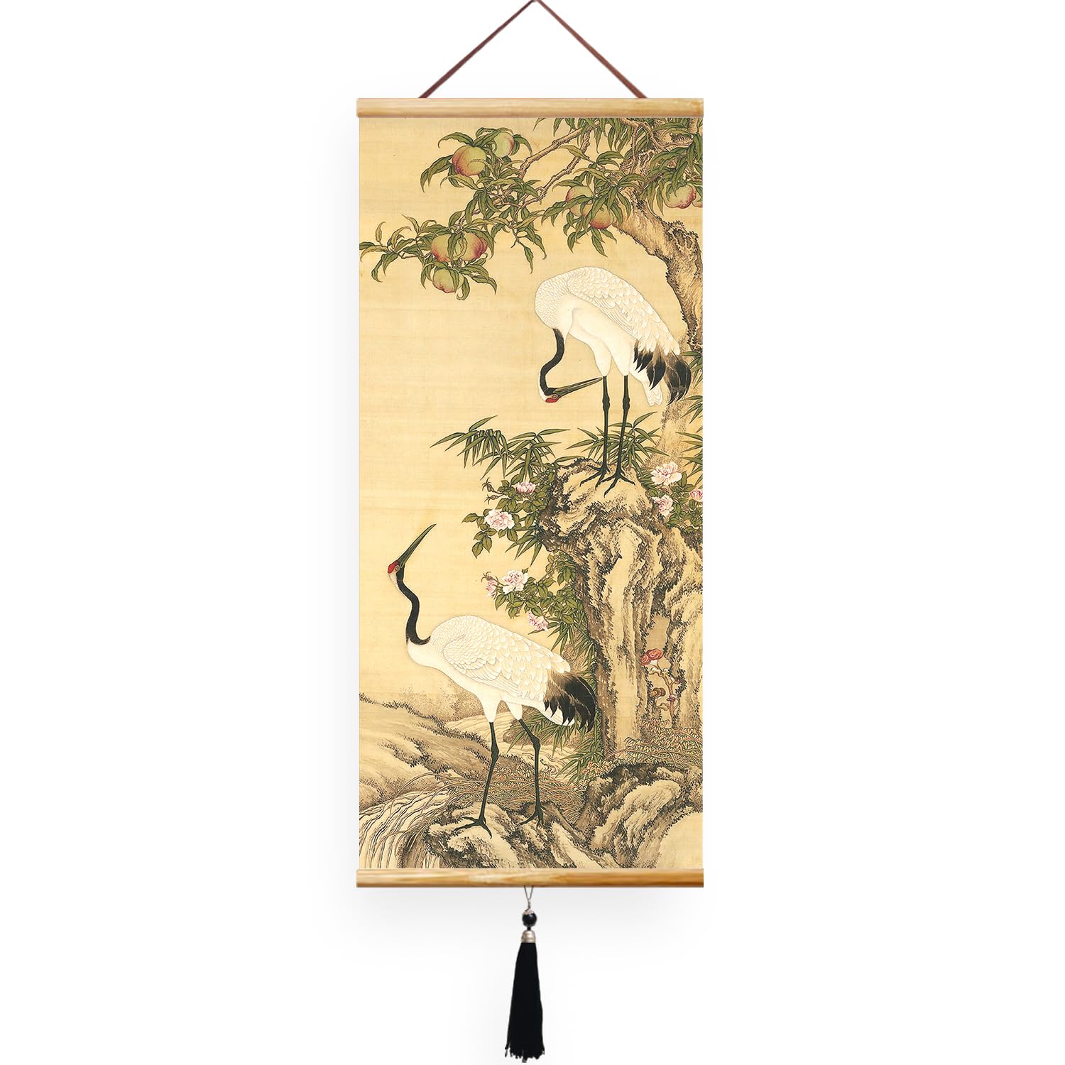 EAPEY Prints Chinese Scroll Hanging Japanese Wall Art Decor Home
